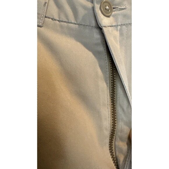 Lands End Women’s Pleated Front Khaki Tan Trouser Pants Size 6 Classic Pockets - Picture 4 of 12